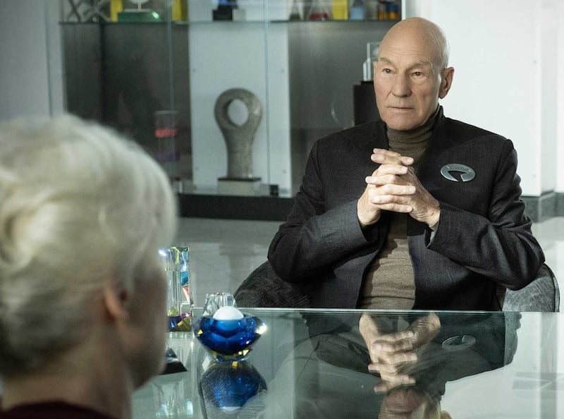 Patrick Stewart in Star Trek: Picard, which streams on Amazon Prime Video from Friday