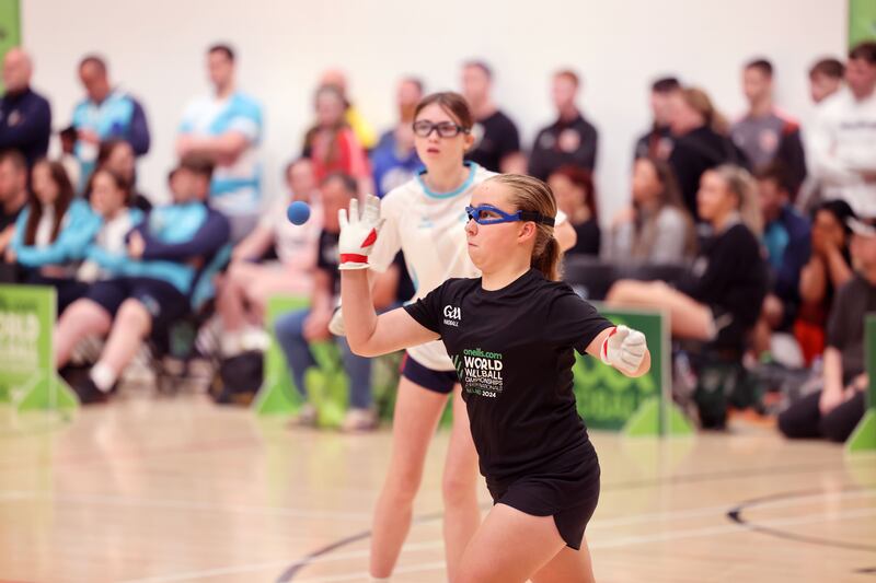 Saoirse Ni Riordan, right, and Abbie Flanagan. Photographs: Dara Mac Dónaill