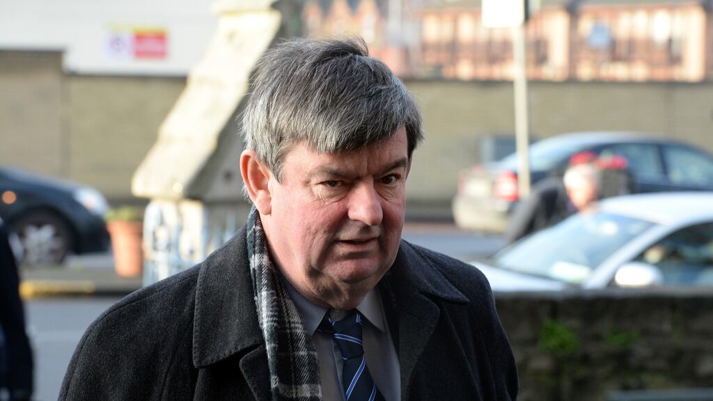 Mr Justice George Bermingham: said there was a risk that the man’s sentence was going to be increased, if he proceeded with his appeal