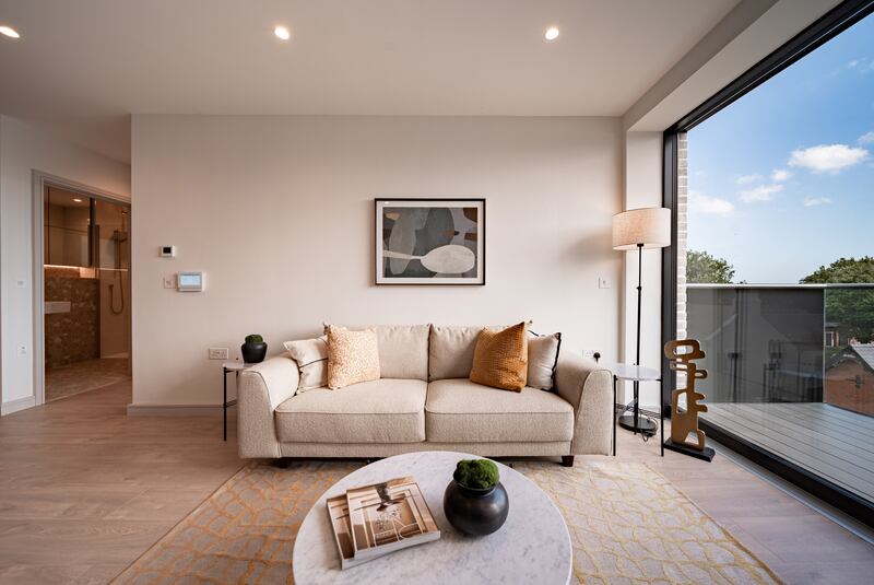 Light and bright interiors at 143 Merrion Road. Photograph: Michael Conlon