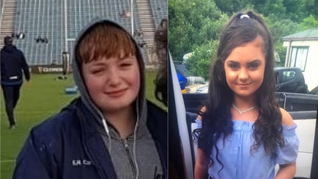 Elisha Carroll (14) and Yvonne Ward (15).