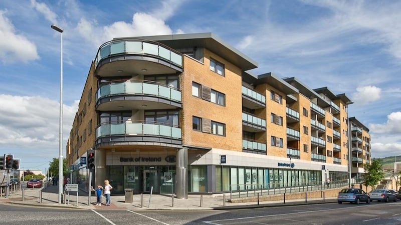 Bank of Ireland’s Tallaght branch is located in the mixed use Priorsgate development at the junction of Main Street and Greenhills Road