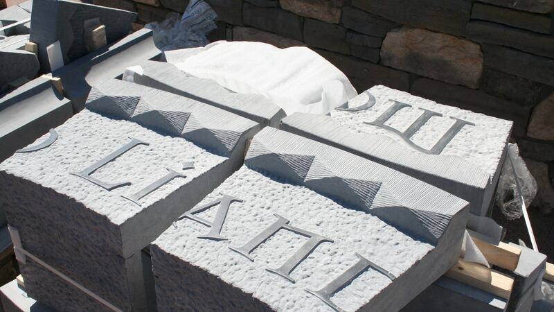 ‘If you look at that doorway, you’ll see old history... You’ll see we used the chisel the same way stonemasons did 1,000 years ago. It’s the real deal.’