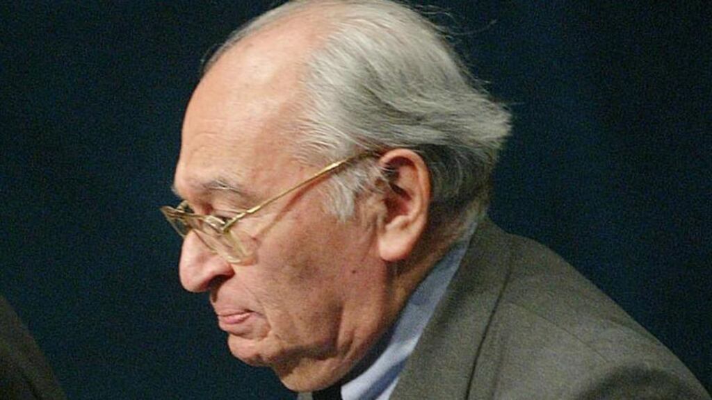 Fr Gustavo  Gutiérrez (86), a Dominican, was on the panel at a Vatican press conference held to announce details of the current general assembly of the worldwide Catholic charity Caritas. Photograph: AFP