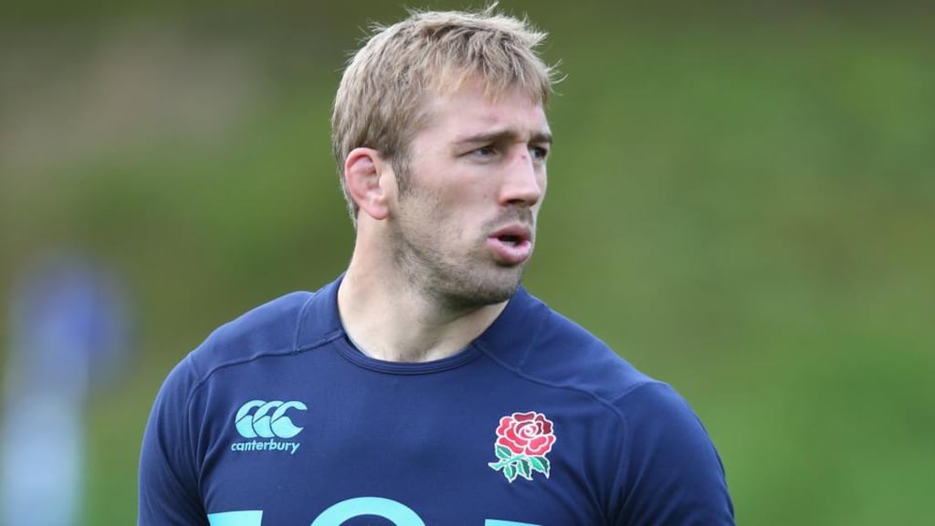 England captain Chris Robshaw: ‘We were a little bit rusty against Australia and combinations weren’t as smooth as they potentially would be after two or three games’. Photograph: David Rogers/Getty Images.