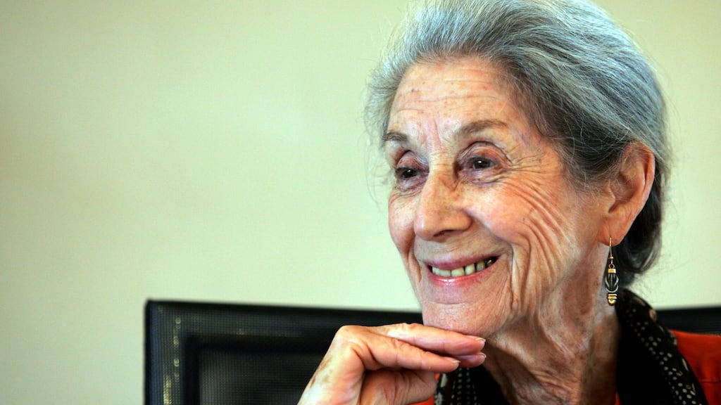 Nadine Gordimer in 2005: she wrote A Guest of Honour in 1970 and won the Nobel Prize in Literature in 1991.  Photograph: Radu Sigheti/Reuters