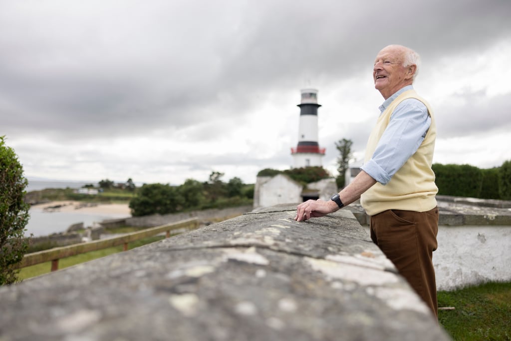 Eugene O'Sullivan, at Stroove Lighthouse near his home in Greencastle, Co Donegal. Photograph: Joe Dunne