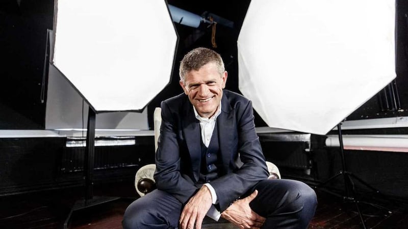 Brendan O’Connor on the set of Time Out