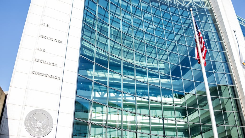 Companies use the Securities and Exchange Commission’s corporate filing system to share market-moving news. Photograph: iStock