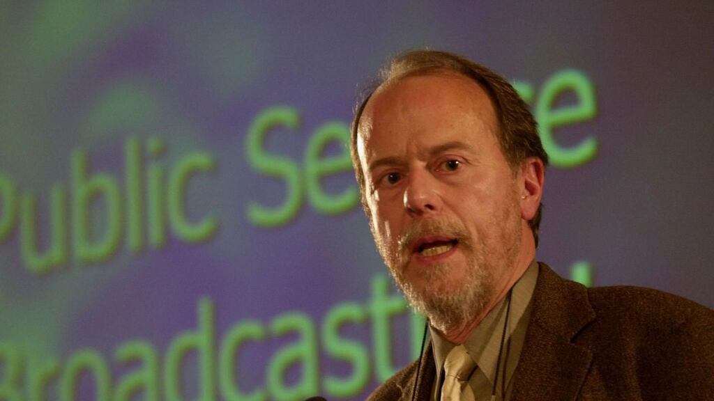 Broadcasting Authority of Ireland chairman Bob Collins who is planning to ask the Government to set up a register of financial interests for presenters. Photograph: The Irish Times