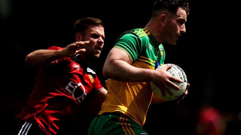 Michael Murphy limps off as Donegal dismantle Down