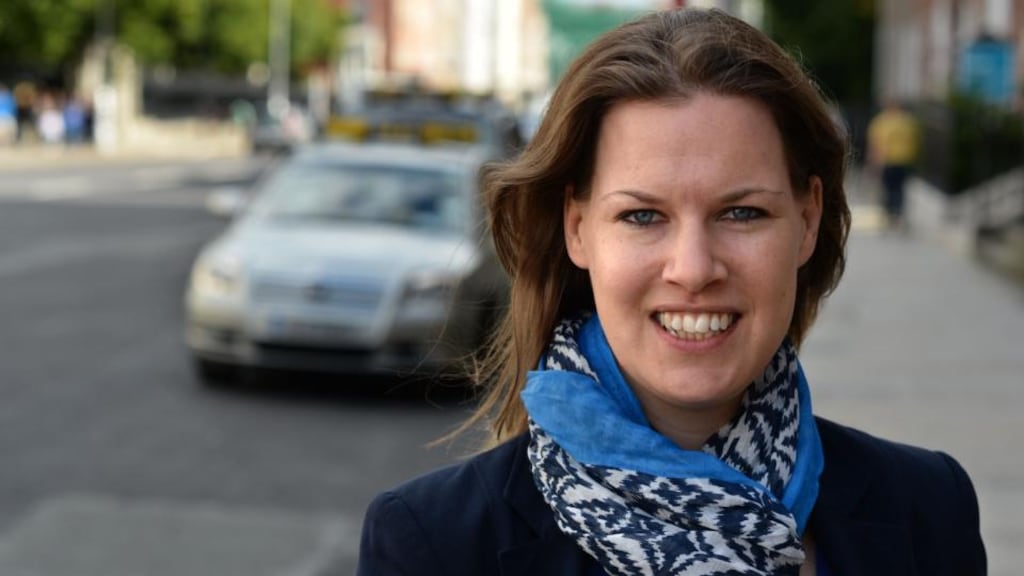 Uber’s Jo Bertram: “We believe we need to be using the cars that are already on the road more efficiently.” Photograph: Dara Mac Dónaill