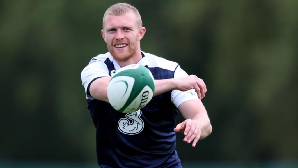 Keith Earls: “I haven’t played in a Test in two years and if I get my chance I’ll be taking it. It can be your last.” Photograph: Dan Sheridan/Inpho