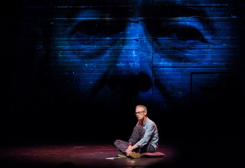 Peter Hanly in What Are You Afraid Of? A production from Rough Magic and Kilkenny Arts Festival at Smock Alley Theatre