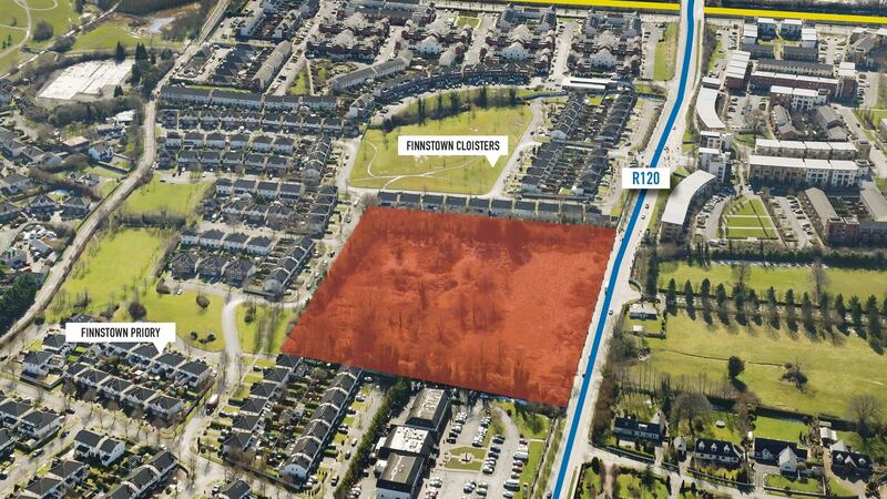 The 6.1-acre site in Lucan is guiding €7 million by private treaty through joint agents CBRE and Leahy Estate Agents