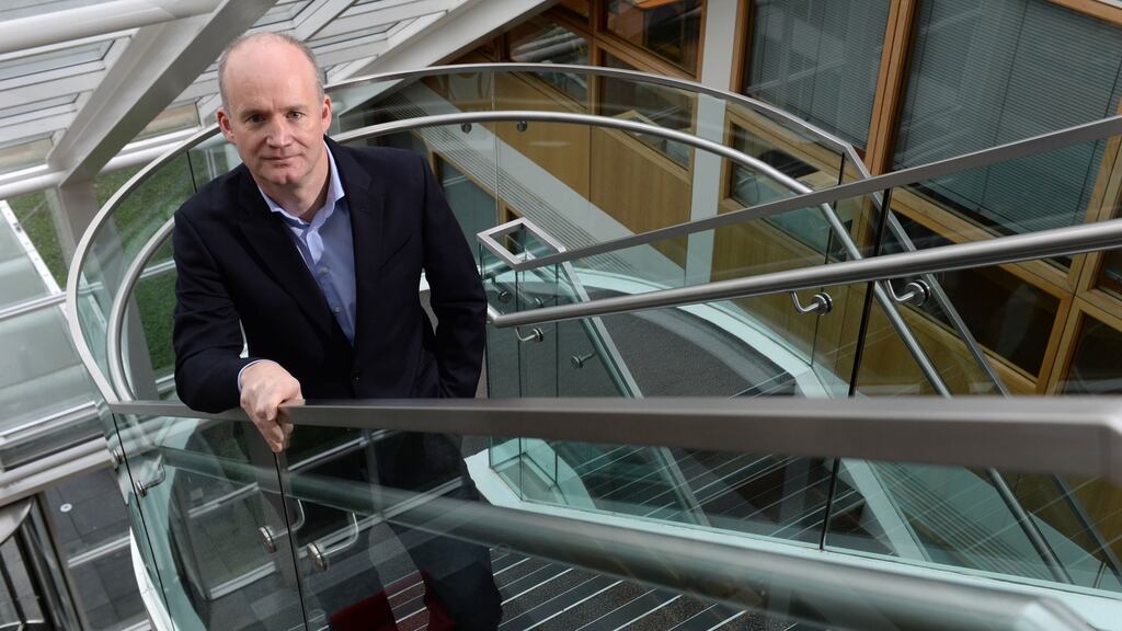 Tony Hanway, CEO of Virgin Media Ireland: “If you haven’t got the money do everything, you have to look at what you are spending your money on.” Photograph: Dara Mac Donaill / The Irish Times