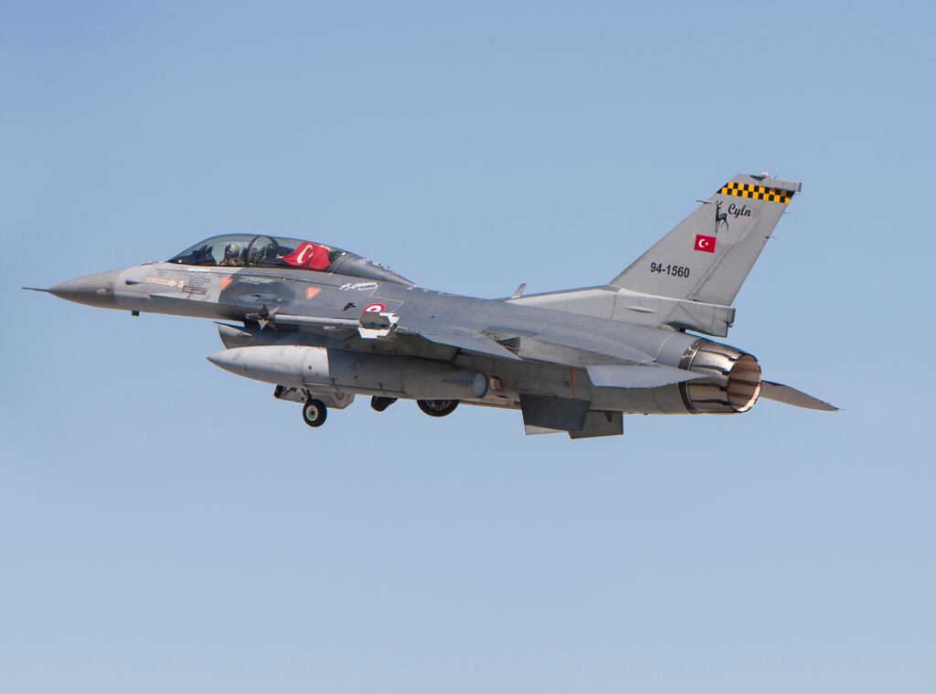 The deal, which will allow Turkey to purchase as many as 40 Lockheed Martin F-16s and nearly 80 modernisation kits, has been stuck for months. Photograph: iStock