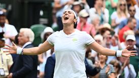 A handshake at the net now history at Wimbledon