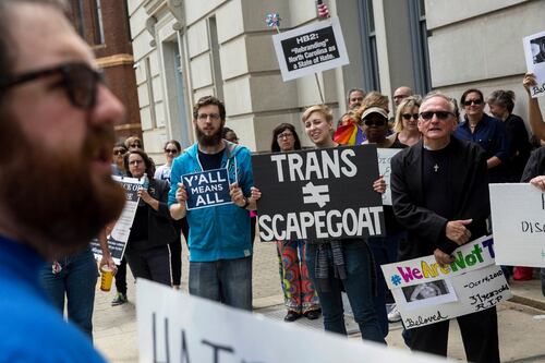 North Carolina business leaders urge repeal of transgender law