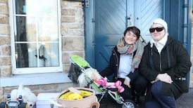 Roscrea locals leave toys for children outside Racket Hall, saying ‘our protest isn’t about any of the people coming here’