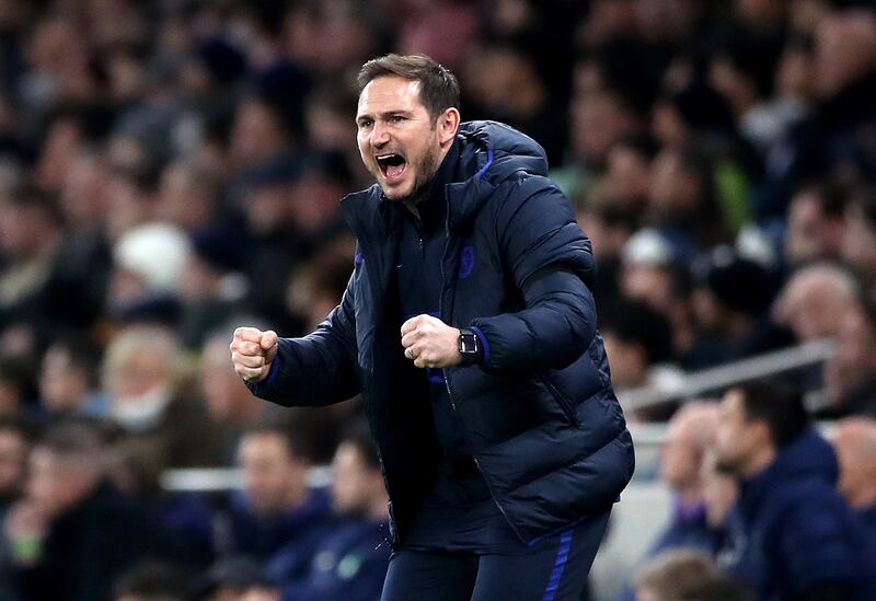 Frank Lampard has been hired as caretaker manager of Chelsea until the end of the season. Photograph: Nick Potts/PA
