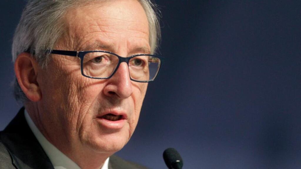 European Commission president Jean-Claude Juncker warned Europe that “it is time now for silence – not yet for action.” Photograph: Reuters