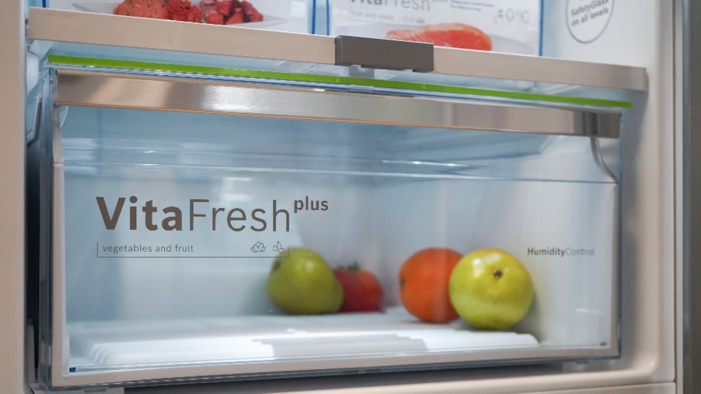 Bosch offers a range of top-spec fridge technology