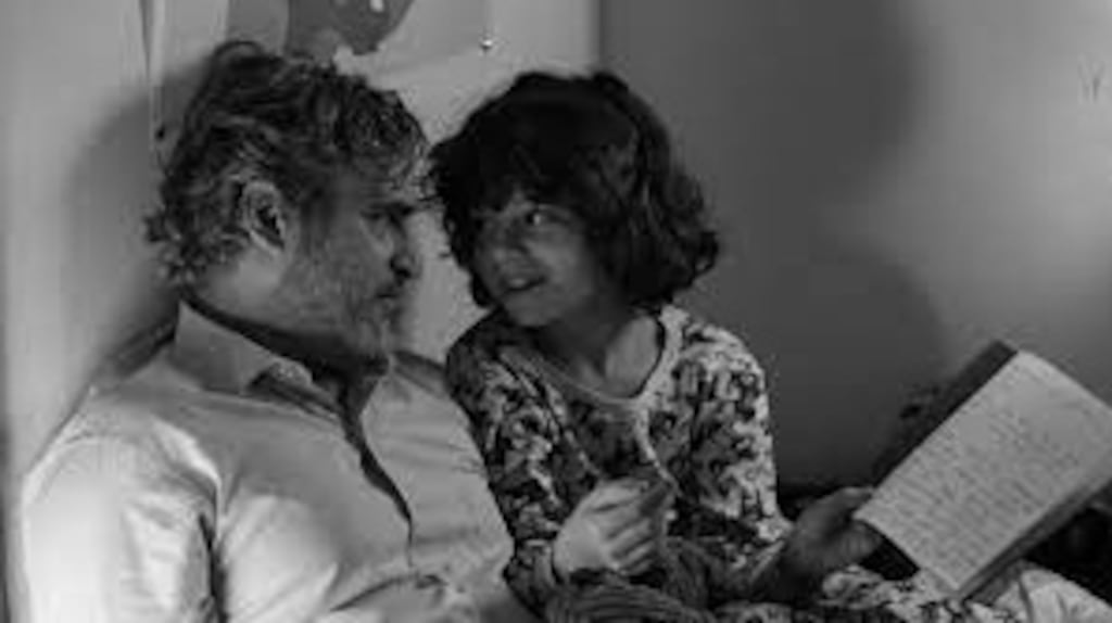 Joaquin Phoenix and Woody Norman in C'mon C'mon