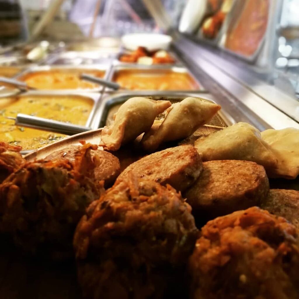 The vegetable samosas were really large and crispy with a nice touch of spice. Photograph: Al Khair Facebook