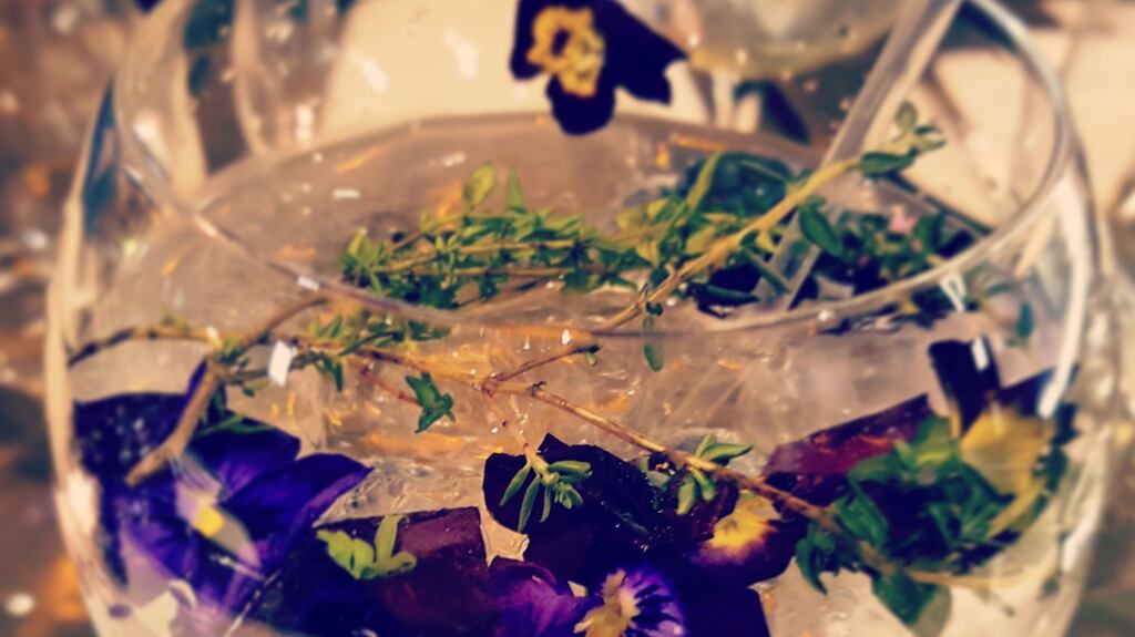 Half the garden can end up in your G&T