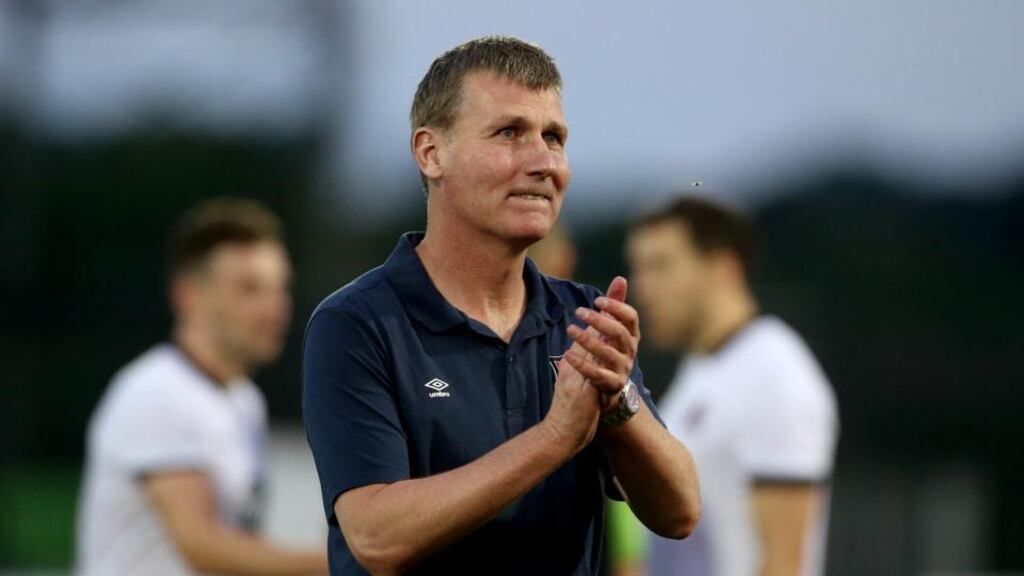 Stephen Kenny: “Hajduk are a club of great pedigree but we will be going out to express ourselves.” Photograph: Ryan Byrne/Inpho.