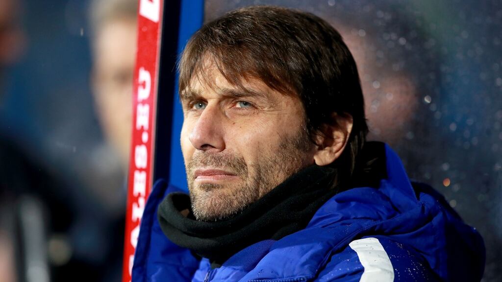 Antonio Conte: “Every time I have decided to give Christensen the opportunity to play, he has given an amazing performance.” Photograph: Mike Egerton/PA