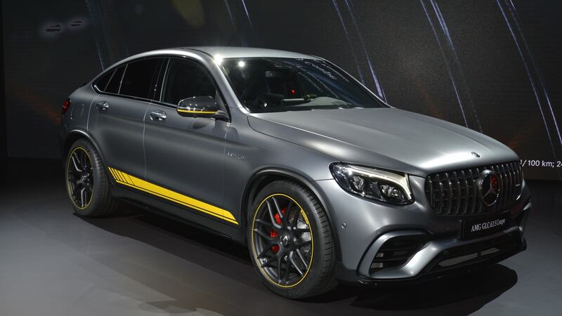 Mercedes-Benz launched AMG versions of the GLC and GLC Coupe in New York