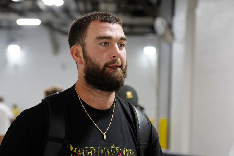 Skylar Thompson of the Pittsburgh Steelers. Photograph: Justin K Aller/Getty