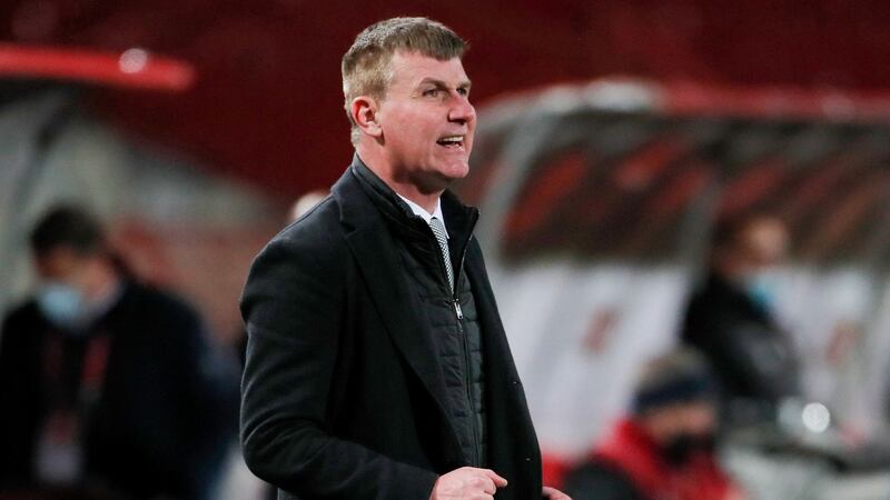 Stephen Kenny is still looking for his first win as Ireland manager. Photograph: Pedja Milosavljevic/Getty/AFP