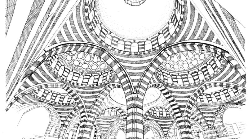 Khan As’ad Pasha Al-Azm in Damascus. Image: Marwa al-Sabouni