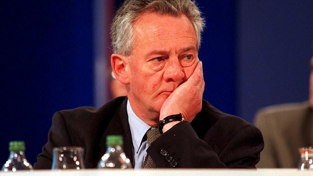 File image of Des O’Malley at a PD conference in Co Clare. Photograph: Dylan Vaughan