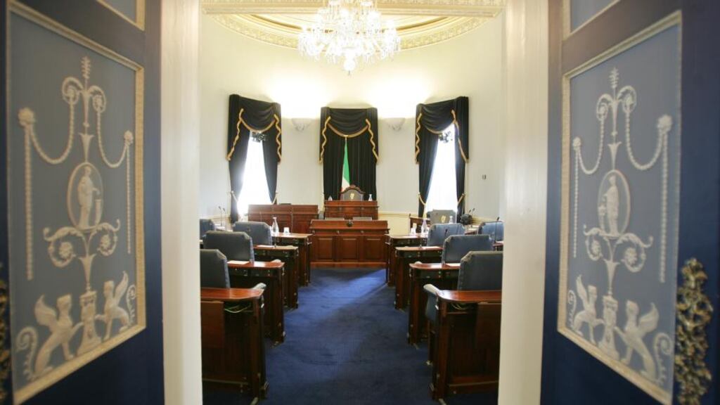 The Seanad: The FG booklet quotes Michael McDowell, one of the leaders of the No campaign, who once described the Seanad as “a cross between a political convalescent home and a crèche.”