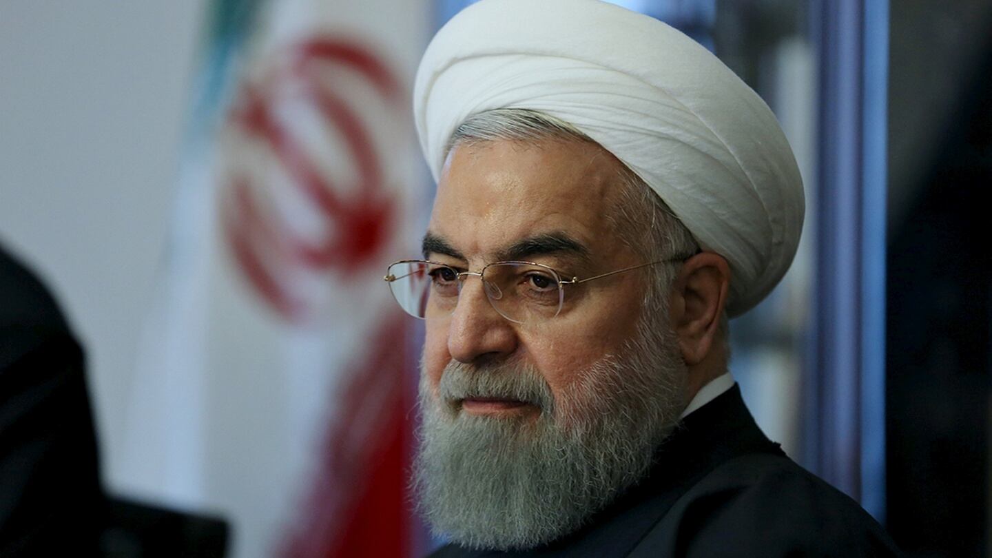 Iranian president Hassan Rouhani: Iran has a large manufacturing base, IT sector and agri-industry, making it more balanced than many others in the region. Photograph: Reuters