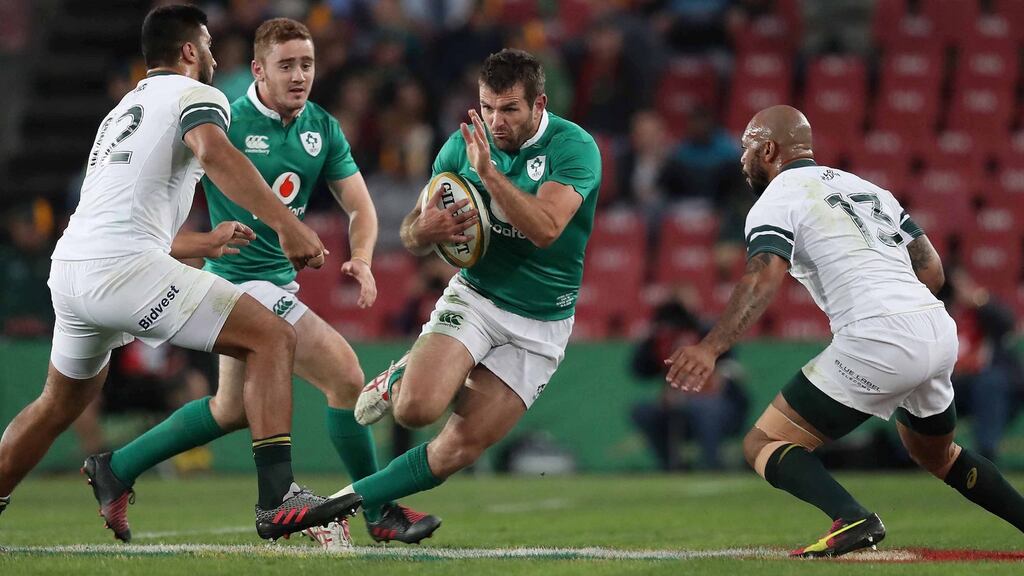 Ireland’s Jared Payne will be replaced by Jared Payne on Saturday. Photo: Billy Stickland/Inpho