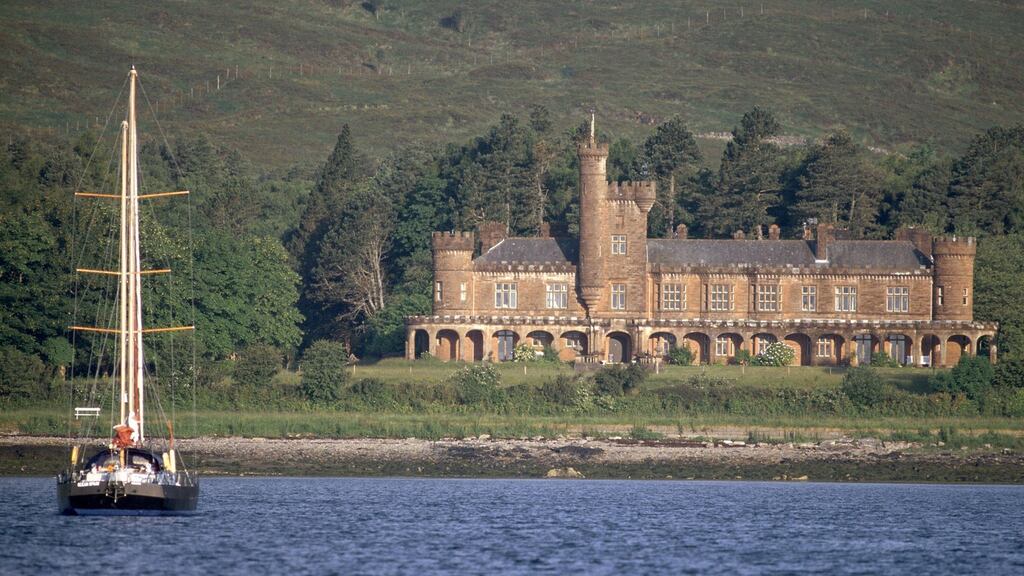 Kinloch: the castle was one of the most luxurious private residences of its time upon completion in 1900. Photograph: Xavier Desmier/Gamma-Rapho via Getty