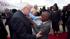 President welcomes move to send Irish soldiers to fight Ebola in Sierra Leone