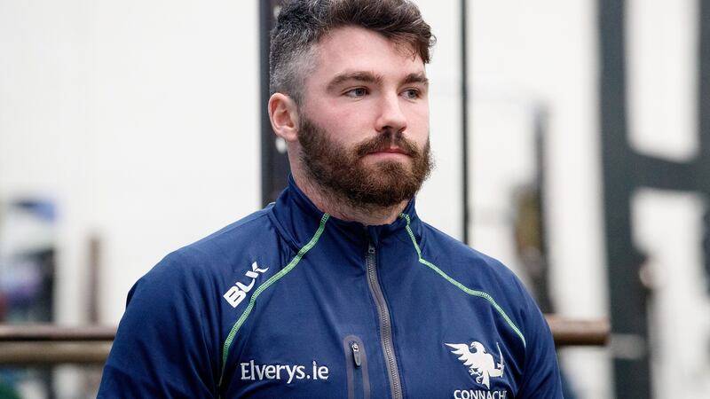 Sammy Arnold makes his Connacht debut against Munster on Sunday. Photograph: Inpho/Connacht
