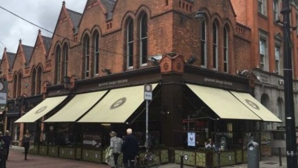 A Gourmet Burger Kitchen outlet in Dublin: “This arrangement is with landlords of our UK restaurants and has no impact on the separate GBK legal trading entity in Ireland,” the company said.