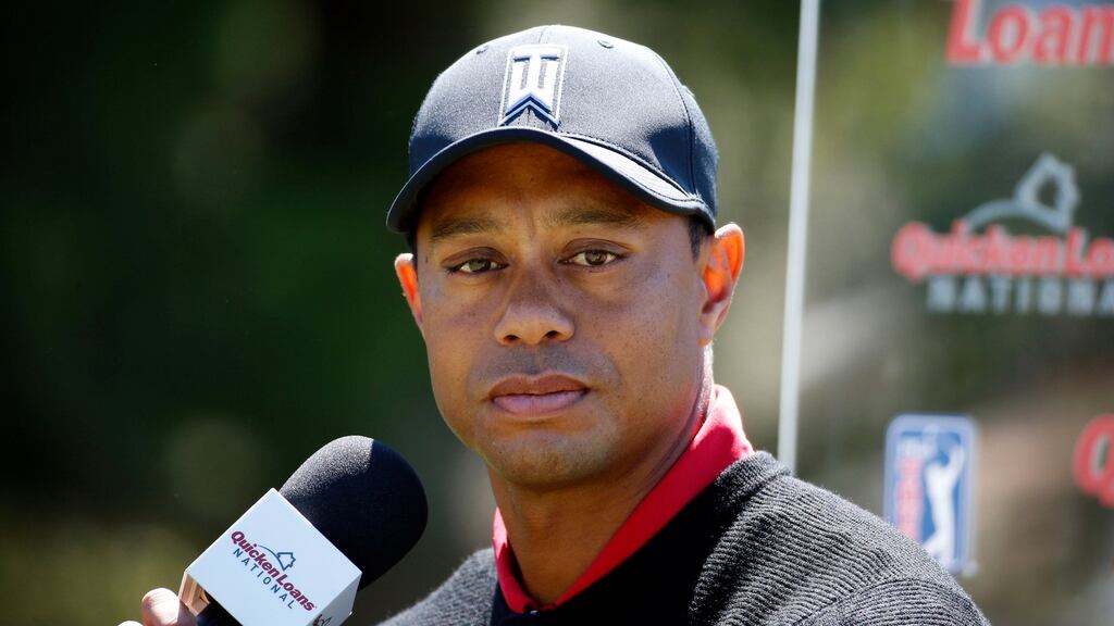 Tiger Woods has said he still doesn’t know when he will return to competitive golf. Photograph: AP