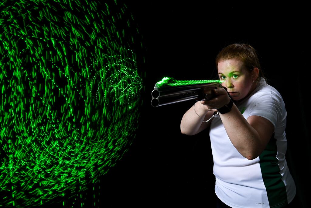 Ireland shooter Aoife Gormally is currently ranked 23rd in the world and the 12th European on that list. Photograph: David Fitzgerald/Sportsfile