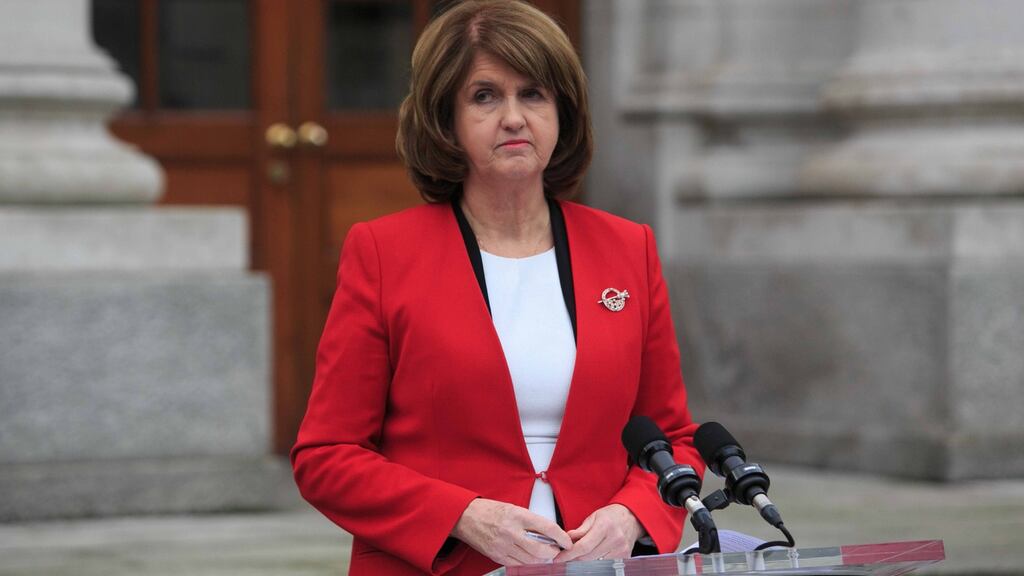 Independent Alliance election candidate David McGuinness said he believed Tánaiste Joan Burton will lose her seat in the general election. Photograph: Collins
