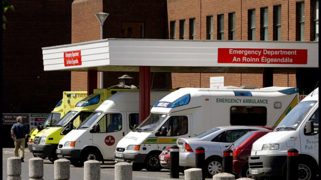 Accident and Emergency Department at Beaumont Hospital. Photograph: David Sleator.