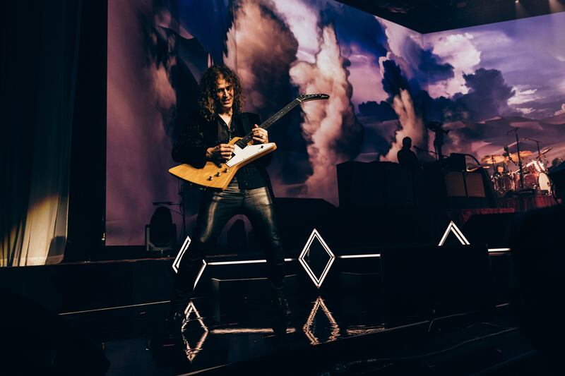 The Killers. Photograph: Chris Phelps