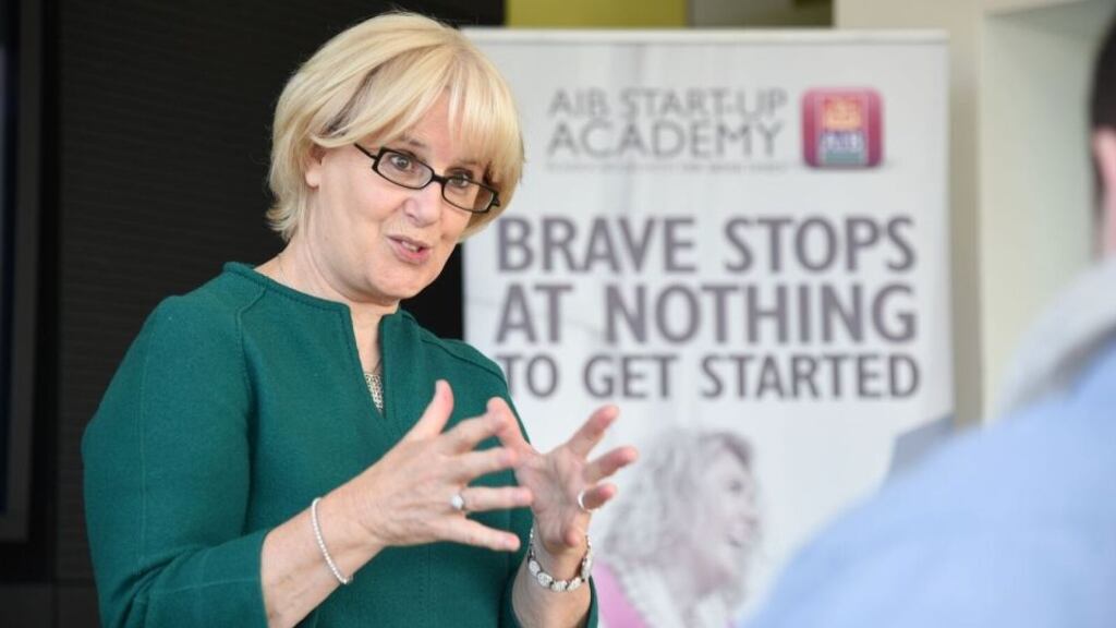 Valerie Pierce led the Critical Thinking for Peak Performance module. Photograph: Conor Mulhern